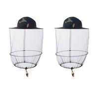 HunterBee Lot de 2 Chapeaux d'apiculture avec moustiquaire - Chapeau d'apiculteur
