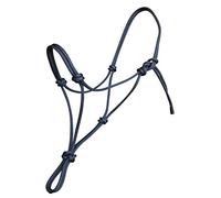 Hunters Saddlery Licols Américain à nœuds pour Méthode d’Entraînement à l’Équitation Éthologique Les Chevaux de Travail à la Longe (COB/Arabe, Bleu Marin)