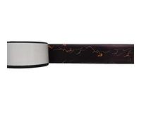 HUNTFF Bande de Bordure Murale autocollante et Flexible de 2 m, moulure de Plafond élastique à décoller et Coller, Bordure de Papier Peint en Mousse pour plinthes et miroirs, décoration d'intérieu