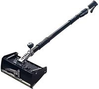 HUNTFF Coffret de Finition Professionnel pour cloisons sèches, 8/10/12 Pouces, avec Manche de 1 060 à 1 650 mm, Couteau à Mastic pour cloisons sèches, Lame d'écumage pour cloisons sèches, Nettoyage