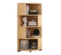 HUNTFF Étagère multicouche en bois, étagère de présentation, étagère de livres sur pied pour la maison et le bureau, étagère sur pied tendance
