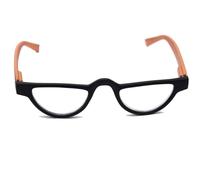HUNTFF Lunettes de lecture rétro de style œil de chat pour homme et femme, en résine avec blocage de la lumière bleue.