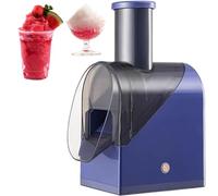 HUNTFF Machine à Glace pilée électrique Portable pour la Maison, pour préparer des Smoothies, granités et Glaces à la Maison