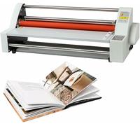HUNTFF Plastifieuse à Chaud et à Froid pour Papier A3/A4, plastification Double Face, idéale pour la Protection et la Mise en Valeur des Documents