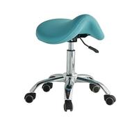 HUNTFF Tabouret de chaise à monter résistant, tabouret ergonomique avec roulettes, hauteur réglable et capacité de charge de 165 lb pour la maison, le bureau, le salon et le magasin.