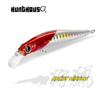 Hunthouse artiste méné leurre de pêche 80mm 8.5g pêche en mer coulant appâts Jerkbait Wobblers Twitch Action pour truite bar LW401 019