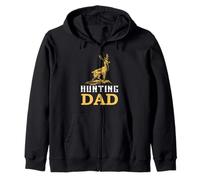 Hunting Dad Deer Hunters Hunt Hunter Life Adventure Nature Sweat à Capuche