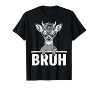 Hunting Deer Camo Woodland Buck Pattern T-Shirt