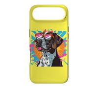 Hunting Dog Retro Vintage 80s 90s German Shorthaired Pointer Coque pour iPhone Air