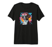 Hunting Dog Retro Vintage 80s 90s German Shorthaired Pointer T-Shirt Haut de Gamme