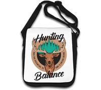 Hunting Has The Potential To One's Entire Being Sac à bandoulière Blanc