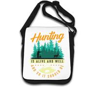 Hunting Is Alive And Well And So It Should Be Sac à bandoulière Blanc