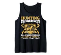 Hunting is Not Sport Hunter Life Adventure Nature Lover Débardeur