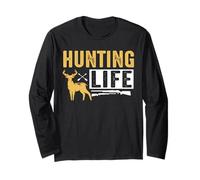 Hunting Life Deer Hunter Life Adventure Nature Lover Manche Longue