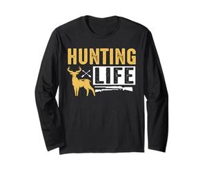 Hunting Life Deer Hunter Life Adventure Nature Lover Manche Longue