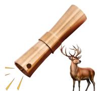 Hunting Whistle - Brass | Outdoor Deer Call Husbandry Whistle For Wildlife Observation Sound Projection | Game Calling Accessory For Field Guides Exploration Camping Nature Photography Men Women