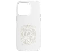 Huntington Beach, Le Paradis du Surf en Californie, États-Unis Coque pour iPhone 15 Pro Max