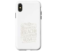 Huntington Beach, Le Paradis du Surf en Californie, États-Unis Coque pour iPhone X/XS