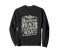 Huntington Beach, Le Paradis du Surf en Californie, États-Unis Sweatshirt