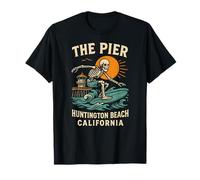 Huntington Beach The Pier Cool Mens Beach Life T-Shirt