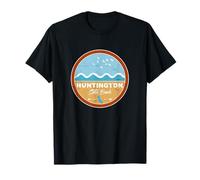 Huntington State Beach, Californie, Californie, Beach Lover Waves T-Shirt