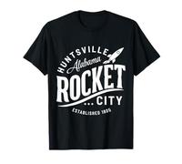 Huntsville Alabama Rocket City 1805 Souvenir de Voyage Vintage T-Shirt