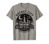 Huntsville Alabama Rocket City 1805 Souvenir de voyage vintage T-Shirt