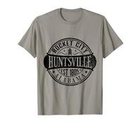 Huntsville Alabama Rocket City Tampon Souvenir de Voyage Vintage T-Shirt