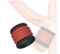 HUNTVE Anneau de sport noir et rouge pour homme, petit équipement pratique