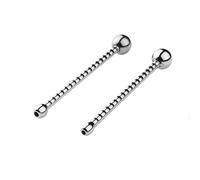 HUNTVE Cathéter métallique en Acier Inoxydable, urètre dilaté, Accessoire de Stimulation (8mm et 10mm)