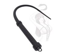 HUNTVE Fouet en silicone souple avec poignée antidérapante, outil d'entraînement pour chevaux, accessoires de costumes d'Halloween Cosplay, fouet d'équitation pour sports de plein air
