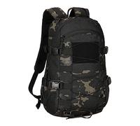 HUNTVP 25L Sac à Dos Tactique Sacs à Dos Voyage Militaire Homme Femme Molle Assaut Pack Cartable pour Camping Alpinisme Chasse Sports de Plein Air (Camo)
