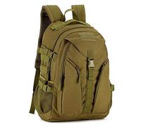 HUNTVP 40L Sac à Dos Voyage Sac a Dos de Randonnée Militaire Homme Femme Travail Tactique Molle Sacs de Multifonction pour Voyage Excursion Camping Trekking Cyclisme Escalade Sport Chasse(Noir)