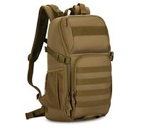 HUNTVP Sac à Dos Tactique Militaire 25L/35L avec Système MOLLE, Imperméable Multi-Poches Backpack Grande Capacité pour Randonnée Camping Voyage