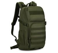 HUNTVP Sac à Dos Tactique Militaire 25L/35L avec Système MOLLE, Imperméable Multi-Poches Backpack Grande Capacité pour Randonnée Camping Voyage