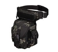 Huntvp Sac de Jambe Tactique Militaire Molle Sac de Multifontion pour Randonnée Camping Escalade Voyage Moto Cyclisme Pêche Chasse Camo
