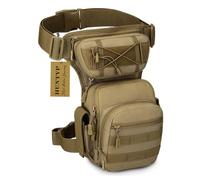 Huntvp Sacoche de Jambe imperméable pour Homme pour la Chasse, la Course, la randonnée, Le Cyclisme, Le Camping