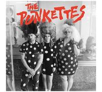 Hunx & His Punx - The Punkettes - Eco Mix Cherry Red Vinyl [7-Inch Single] Colored Vinyl, Red