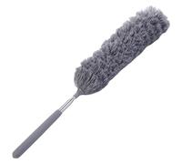 HUNYA Plumeau Extensible, Plumeau en Microfibre pour Le Nettoyage, Plumeaux Télescopiques en Acier Inoxydable de 38 cm à 88 cm, pour la Toile D'araignée, Le Ventilateur de Plafond, Les Voitures