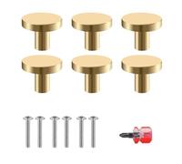 huoanpo Lot De 7 25 * 20mmBoutons De Porte De Placard 1 Tournevis Inclus - Utilisable Comme Bouton De Meuble/PatEre Murale, AdaptE A La Cuisine, La Salle De Bain, L'armoire Et La Commode.