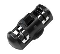 HuoHou Aiguiseur de couteaux à double roue avec base à ventouse - roues de meulage diamant & céramique, utilisation à une main, design compact et sécurisé