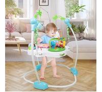 HUOLE CHAISE DE SAUT POUR BALANÇOIRE POUR BÉBÉ, ROTATIVE, YOUPALA - TROTTEUR, CERCLE ROSE + COULEURS PANACHÉES.