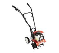 HUOMMG Motoculteur à essence 2 temps 52 cm³ Motobineuse 1700 W Motobineuse avec largeur de travail de 30 cm, profondeur de travail de 3 à 12 cm Motoculteur professionnel Mise à niveau Fraiseuse de