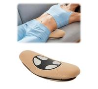 HUOMMGS Appareil de massage lombaire électrique avec 20 modes d'impulsion EMS - Module de compression à chaud - Fonction minuterie - Coussin lombaire - Appareil de massage lombaire - Appareil de