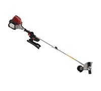 HUOMMGS Débroussailleuse à essence 36 cc 750 W Taille-haie à essence avec lunettes de protection, sangle de transport, moteur à 4 temps, puissance creuse, avec tête de coupe 2T, pour vergers, jardins