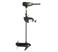 HUOMMGS Moteur électrique hors-bord 800 W 1,2 CV avec poussée de 55 kg - 8 vitesses - 5 vitesses avant - 3 vitesses arrière - Moteur hors-bord 7 km/h - Pour bateaux en plastique, kayaks