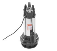 HUOMMGS Pompe à eaux usées 2200 W - Hauteur de refoulement maximale : 25 m et profondeur d'immersion maximale : 30 m - Pompe pour eaux usées - Avec poignée - 26000 l/h - Pompe à boue - Mise à niveau