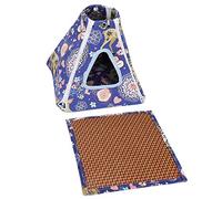 HUONIU Hamac pour Petits Animaux Tente Suspendue Détachable Lavable pour Hamster et Sucre Glider (58x30x15cm / 22.83x11.81x5.91in)