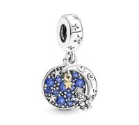 HuooNew Breloque en argent sterling 925, luciole, papillon et ballon, convient aux bracelets Pandora pour faire soi-même des bijoux de vacances, cadeau pour femme