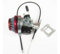 HuoPu Performance Carburateur Filtre à air 49cc Pocket Mini ATV Pocket Bike Carb